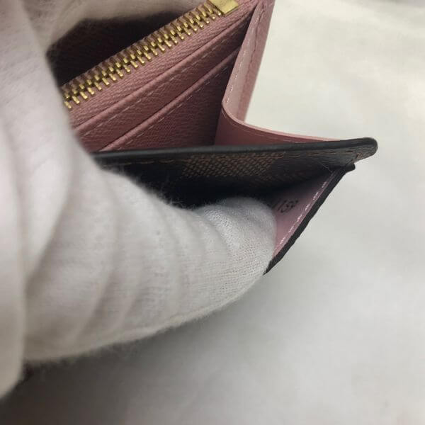 LOUIS VUITTON/ルイヴィトン 2つ折り 財布 ポルトフォイユ サラ N60114 ダミエ シリアルの場所(寄りの画像)