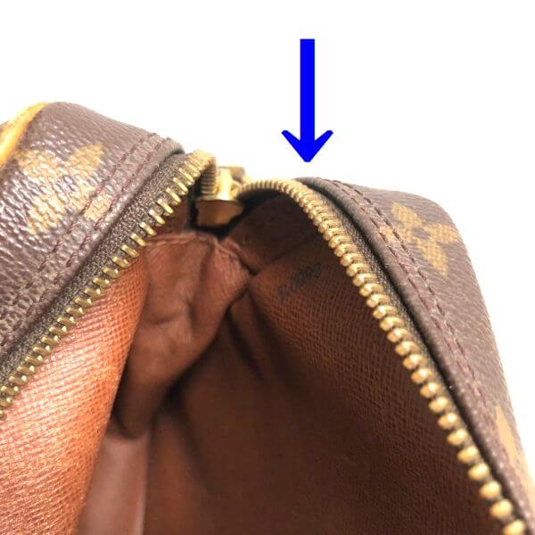 LOUIS VUITTON/ルイヴィトン ショルダーバッグ ダヌーブ M45266 モノグラム シリアルの場所(寄りの画像)