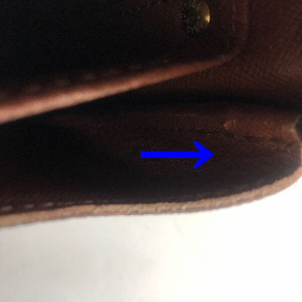 LOUIS VUITTON/ルイヴィトン ショルダートートバッグ カルトシエールMM M51253 モノグラム シリアルの場所(寄りの画像)