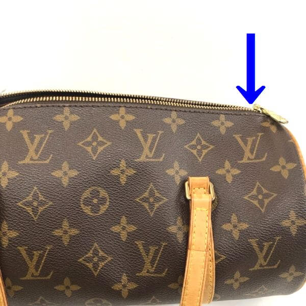 LOUIS VUITTON/ルイヴィトン ハンドバッグ パピヨン30 M51385 モノグラム シリアルの場所(引きの画像)
