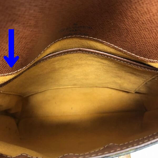 LOUIS VUITTON/ルイヴィトン ショルダーバッグ ミュゼット サルサ M51258 モノグラム シリアルの場所(引きの画像)