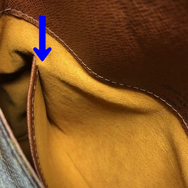 LOUIS VUITTON/ルイヴィトン ショルダーバッグ ミュゼット サルサ M51258 モノグラム シリアルの場所(寄りの画像)