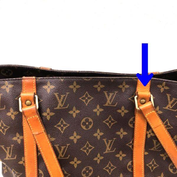 LOUIS VUITTON/ルイヴィトン ショルダートート ショッピングバッグ M51108 モノグラム シリアルの場所(引きの画像)
