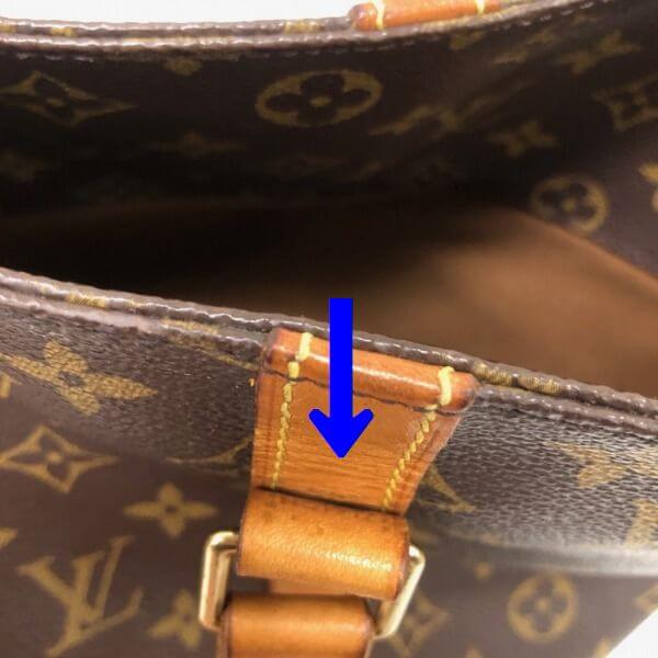 LOUIS VUITTON/ルイヴィトン ショルダートート ショッピングバッグ M51108 モノグラム シリアルの場所(寄りの画像)