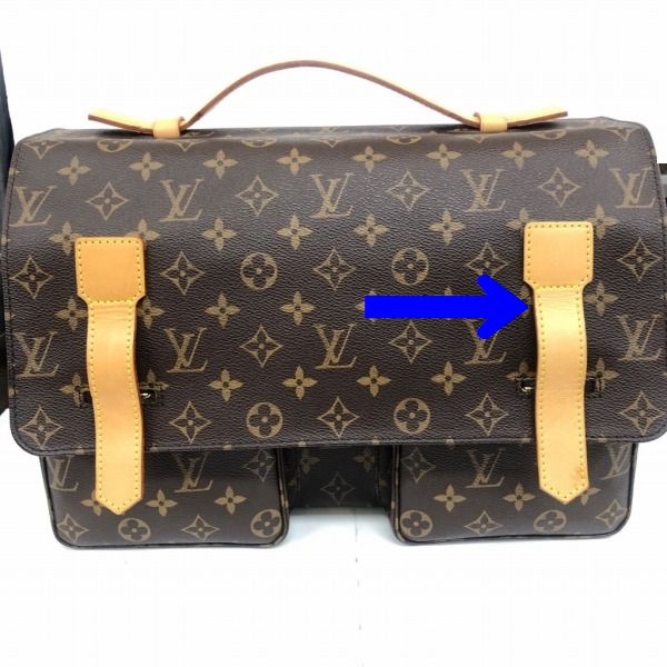 LOUIS VUITTON/ルイヴィトン 2wayバッグ ブロードウェイ M50206 モノグラム シリアルの場所(引きの画像)