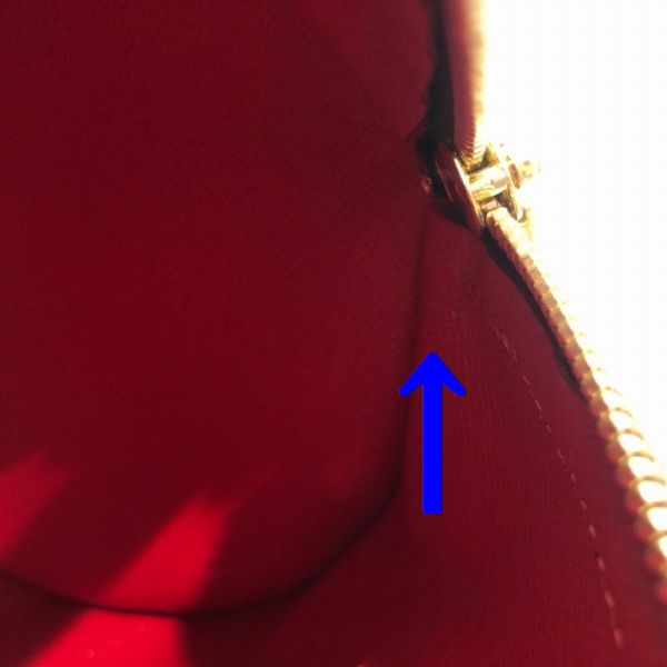 LOUIS VUITTON/ルイヴィトン ハンドバッグ パピヨン GM(パピヨン30) N51303 ダミエ シリアルの場所(寄りの画像)