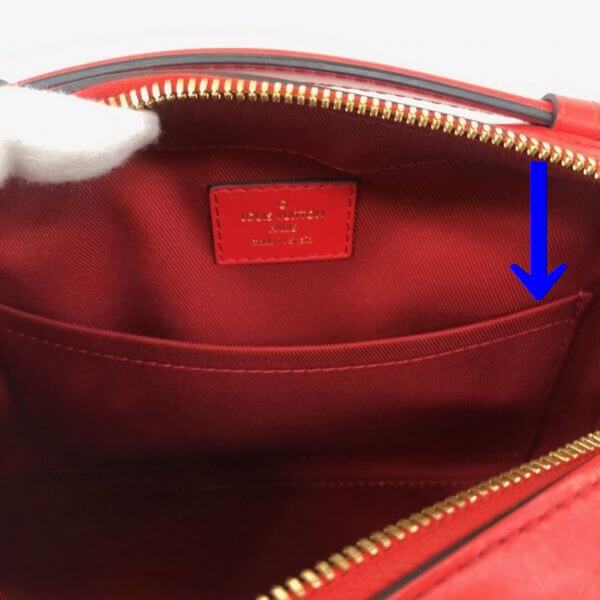 LOUIS VUITTON/ルイヴィトン ショルダーバッグ サントンジュ M43557 モノグラム シリアルの場所(引きの画像)