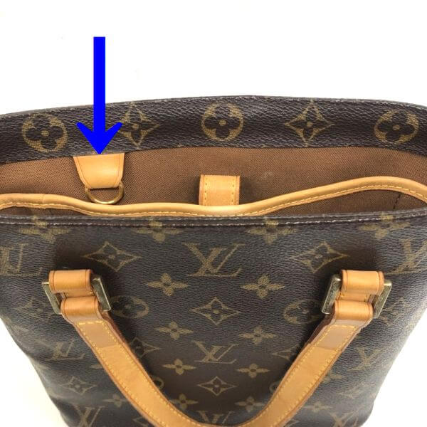LOUIS VUITTON/ルイヴィトン ハンドバッグ ヴァヴァンPM M51172 モノグラム シリアルの場所(引きの画像)
