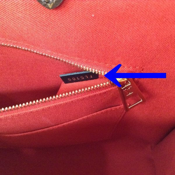 LOUIS VUITTON/ルイヴィトン 2wayバッグ オンザゴー GM M44576 モノグラム シリアルの場所(寄りの画像)