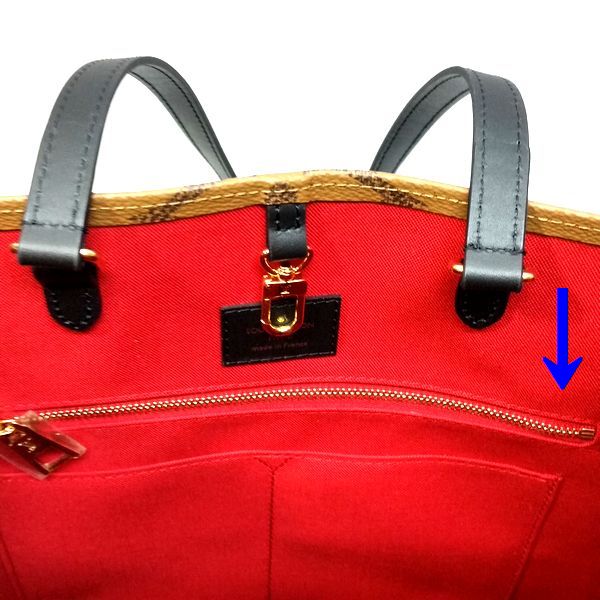 LOUIS VUITTON/ルイヴィトン 2wayバッグ オンザゴー MM M45321 モノグラム シリアルの場所(引きの画像)