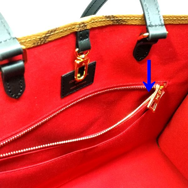 LOUIS VUITTON/ルイヴィトン 2wayバッグ オンザゴー MM M45321 モノグラム シリアルの場所(寄りの画像)